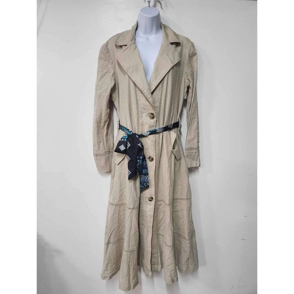 Free People Rory Duster Size M. B-9 - Picture 4 of 7